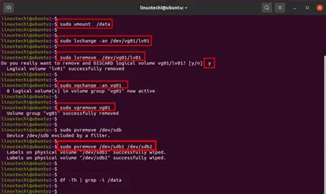 lvm delete logical volume|how to delete lvm partition.